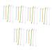 Kisangel 30 pcs Dual-head Handheld Clean Supplies Cat Nylon Oral Cleaning Brush Small Pet Puppy Portable 1 count (Pack of 1) Assorted Colorx3pcs