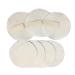 Healifty 10pcs 3 Makeup Remover Pads Make up Remover Pads for Face Facial Cleansing Sponge Washable Cosmetic