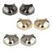 USHOBE High Heel Protectors 3 Pairs Metal Toe Protector Toe Protectors for Shoes Women Crease Protector Shoes Pointed Protector Shoe Toe Protector As Shown 4X3cm