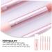 Buy Eye Shadow Brush Set - Eyeliner & Makeup Brush Holder Kits | Pink ABS Handle | International Shipping - Buy Online on SooperMarket.com
