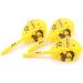 CUESOUL ROST Integrated Dart Shaft and Flights - Set of 3 pcs, Black Scorpion, Pear-Teardrop Shape - Buy Online on SooperMarket.com