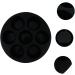 MAGICLULU Silicone Muffin Cake Cups 4 Pcs Silicone Cake Cup Liner Donut Silica Gel Silicone Muffin Cake Cup 15.5X15.5X4CMx2pcs Blackx2pcs - Buy Online on SooperMarket.com