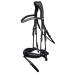 Schockem hle Malibu Anatomic Snaffle Bridle Black Thoroughbred