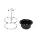 KUIKUI Shaving Bowl Set neatly store and smooth edges for perfect shave