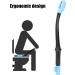 Bottom Buddy Toilet Tissue Wiping Aids Tools Long Reach Comfort Wiper Extends Your Reach Over 15" Grips Toilet Paper or Pre-Moistened Wipes(1#) - Buy Online on SooperMarket.com