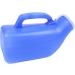 1200 ML Male Urinal with Cap Reusable Plastic Men Elderly Urinal Accessories for Home Elderly Urinal White - Buy Online on SooperMarket.com