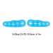 Toe Spacer Corrector for Bunion & Overlapping Toes - Prevent Friction, Flexible & Straightening (Size S) - Buy Online on SooperMarket.com