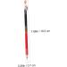 Mikinona 12pcs Lip Liner Eyeliner Makeup Lipliner Eyebrow Pencil Makeup Accessory Lipliner Pencil Wooden - Buy Online on SooperMarket.com