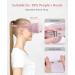 3D Contoured Sleep Mask for Women Men - 99% Blackout Eye Covers - Comfortable & Adjustable - Perfect for Travel and Lash Extensions - Pink - Buy Online on SooperMarket.com