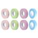 HEALLILY 12 Rolls Lash Tape Beauty Eyelash Tape Adhesive Eyelash Tape lash Extension Supplies lash Extension Tape Adhesive Tape Medical Graft Eyelash Tapes abs Tool with Hole