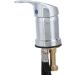 Shampoo Bowl Faucet 70cm Shampoo Bed Faucet and 120cm Shampoo Bowl Hose Shower Head Wash Hair Tap Mixing Valve Salon Shampoo Bowl Parts Kit - Buy Online on SooperMarket.com
