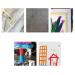 Washi Tape Set - 12 Rolls Whiteboard Grid Marking Tapes for Crafts & School Projects - 1/8 x 66FT Long Colorful Tape for Kids - Ideal for Labeling, Coding, Arts and Party Decor - Buy Online on SooperMarket.com