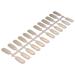 Desikixudy Round Head Nail Piece Nail Color Card Flat Bottom Solid Nail Piece Display Nail Piece Sample Flat Bottom Color Card