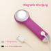 Rechargeable Facial Cleansing Brush for Men & Women - Electric Face Scrubber Cleanser for Deep Exfoliation and Cleansing (Purple) - Buy Online on SooperMarket.com