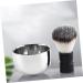 Angoily 2 STK Stainless Steel Impact Bowl for Hairdressers | Durable Double-Layer Shaving Cup & Mixing Container | Metal Stirring Bowls for Beard Care | 7.3x5cm - Buy Online on SooperMarket.com