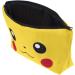 PREMYO Yellow Cosmetic Bag - Small Makeup Bag for Women & Pencil Case | Stylish Handbag Essential - Buy Online on SooperMarket.com