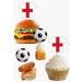 England Football Party Food & Cupcakes Picks Decorations Toppers Euro World Cup (pack of 14) - Buy Online on SooperMarket.com