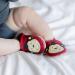 Dotty Fish Soft Leather Baby Shoes for Boys | Non Slip Toddler Shoes | Animal Designs for Boys & Girls | Red Monkey | 0-6 Months - 4-5 Years - Buy Online on SooperMarket.com