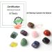 Ruby Raw Crystals Large 1.25-2.0 - Natural Healing Stones for Tumbling, Cabbing, Decoration - Wicca & Reiki - Buy Online on SooperMarket.com