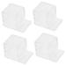 Kisangel 4pcs Pet Water Feeder Insect Water Bowl Ants Water Feeder Ants Habitat Water Feeding Plastic