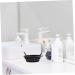 HAPINARY of makeup brush Makeup Brush Cleaning Pad cosmetic brush mat makeup brush cleaning bowl brush washing mat make up kit Brush Cleaning Tool not hurt Makeup Tools Silica gel - Buy Online on SooperMarket.com
