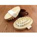 AnHua Natural Wood Hand-Held Body Brush - Cellulite Reduction - L Size - Buy Online on SooperMarket.com