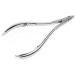 Professional Cuticle Nippers | Precision Surgical-Grade Stainless Steel Cuticle Trimmer French Handle Single Spring 5mm Jaw (Half Jaw) - Buy Online on SooperMarket.com