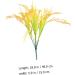 MAGICLULU 4pcs 7 Simulated Rice Bouquet of Flowers Artificial Vase Decor Wheat Sheaves for Decorating Natural Dried Flowers Dried Wheat Stalks Greenery Decor Straw Paddy Plastic - Buy Online on SooperMarket.com