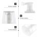 Travel Spray Bottle - Transparent Powder Sprayer for Barbershop Salon & Office - Empty Plastic Travel Bottle - Buy Online on SooperMarket.com