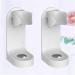 Elzey Wall-Mounted Electric Toothbrushes - 2-Piece Punch-Free Display Rack | White Electric Toothbrush Holder - Buy Online on SooperMarket.com