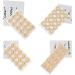 Healifty Callus Cushions Toe Pads - 60pcs Foot Core Sticker Blister Prevention Pads - Buy Online on SooperMarket.com