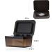 Jitnetiy Removable Wipes Dispenser - Large Holder Container for Fresh Wipes (Dark Brown) - Buy Online on SooperMarket.com
