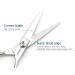 Kinsaro 5.5 Barber Scissors - Professional 440C Hair Cutting Shears with Silvery Convex Blades - Buy Online on SooperMarket.com