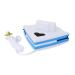 Magnetic Window Cleaner Triangular Glass Cleaner Window Wiper Outside Window Cleaner Tool For High-rise Window Cleaning White