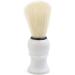Ruilogod White Plastic Handle Beard & Mustache Brush - Portable Cleaning Tool for Men | International Shipping Available - Buy Online on SooperMarket.com