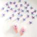 72pcs 3D Butterfly Nail Art Decoration Resin Charms - 12 Colors Pearl Beads Accessory for Acrylic Nails - BX1130-6 - Buy Online on SooperMarket.com