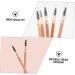 CANIGHT 2pcs Double Ended Eyebrow Pencil with Brush Women Brow Pencil Dark Brown Eyebrow Pencils Wood - Buy Online on SooperMarket.com