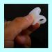 SouiWuzi 10pcs Ring Button Pacifier Adapter | White Silicone Baby Dummy Holder & Clip | International Shipping Available - Buy Online on SooperMarket.com