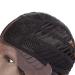 JOEDIR PERCOIS Lace Front Wigs 60cm - Long HD Transparent Synthetic Wig for Women - 130% Density Black Hair - Buy Online on SooperMarket.com