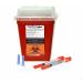 OakRidge Products 1 Quart Size (Pack of 10) Sharps Disposal Container - Safe and Convenient Solution - Buy Online on SooperMarket.com