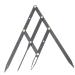 Mikinona Eyebrow Scale Mini Tools Makeup Tools Eyebrow Stencil Eyebrow Positioning Tool Balance Caliper Miss 1 count (Pack of 1) Black