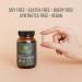 Sunwarrior Ashwagandha with Organic Black Pepper | 30 Capsules - Sleep Aid, Stress Relief, Immune Support | Promotes Calm & Relaxation | Gluten Free, Dairy Free, Non GMO, Keto, Raw Organic - Buy Online on SooperMarket.com