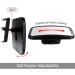 Large Shatterproof Baby Car Mirror | Back Seat Baby Mirror for Monitoring Child | Lightweight & Safe Rear View Mirror - Buy Online on SooperMarket.com