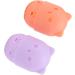 Makeup Sponge Holder Ventilating Cute Makeup Sponge Travel Bag Soft Sanitation for Makeup Accessories (Light Orange Purple) - Buy Online on SooperMarket.com