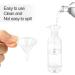 Hanyousheng Spray Bottle Plastic Refillable Spray Bottle 4 PCS 100ml/3.38oz Atomiser Spray Bottle Transparent Fine Mist Spray Bottle Spray Bottle Set for Cleaning Perfume with 2 Pieces Funnel 4*100ml - Buy Online on SooperMarket.com
