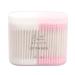 300 Counts Cotton Swabs Natural Double Tipped Organic Cruelty Free Ear Buds C04