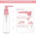 ANKROYU Travel Bottle Set Leak Proof Shampoo Liquid Squeeze Bottle Refillable Cosmetic Container for Shampoo/Body Wash/Lotion(6 Sets-A) 6 Sets A - Buy Online on SooperMarket.com