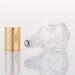 10 PCS Mini Portable Clear Glass Roller Bottles 8ml - DIY Essential Oil Roll On with Stainless Steel Ball Cap - Buy Online on SooperMarket.com