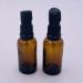 ericotry 6 Pcs 30ml Amber Glass Travel Bottles for Toiletries Refillable Travel Size Liquid Containers Glass Lotion Pump Bottle Mini Soap Pump Dispenser Cosmetic Container Bottle Travel Accessories - Buy Online on SooperMarket.com