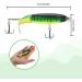6PCS Bass Whopper Lures Kit - Floating Rotating Tail Topwater Fishing Lures for Bass & Trout - Buy Online on SooperMarket.com